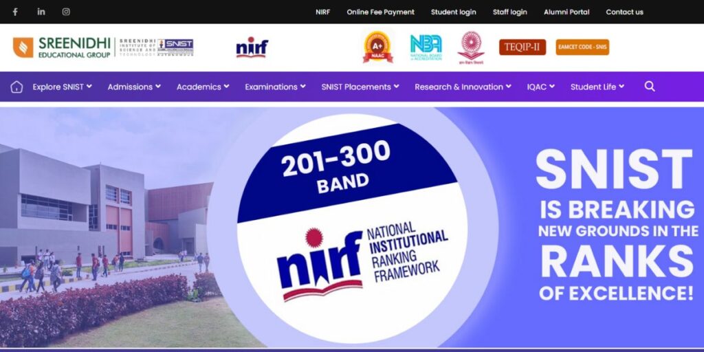 Engineering Colleges in Hyderabad