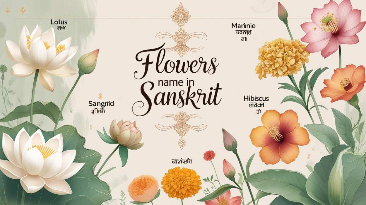 Flowers Name in Sanskrit