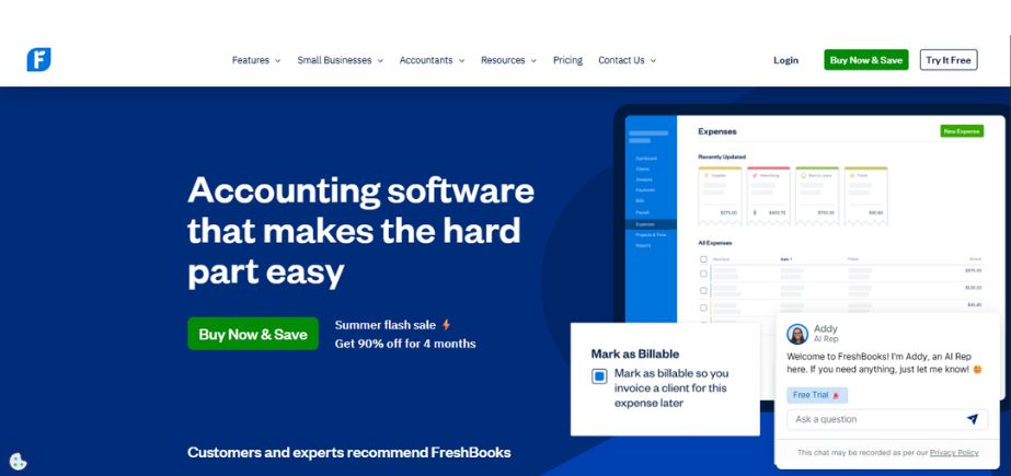 Corporate Accounting Software - FreshBooks