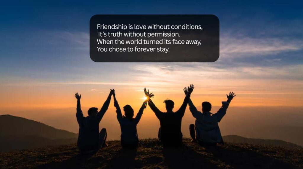 Friendship Shayari in English