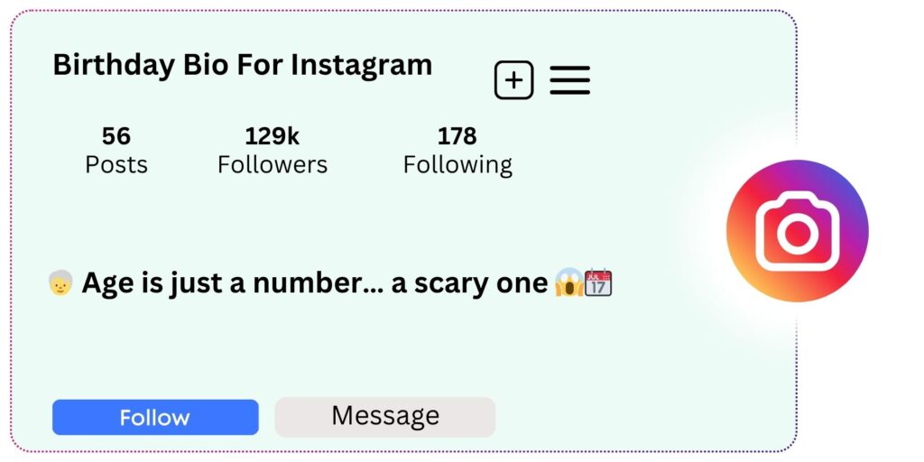 Birthday Bio For Instagram