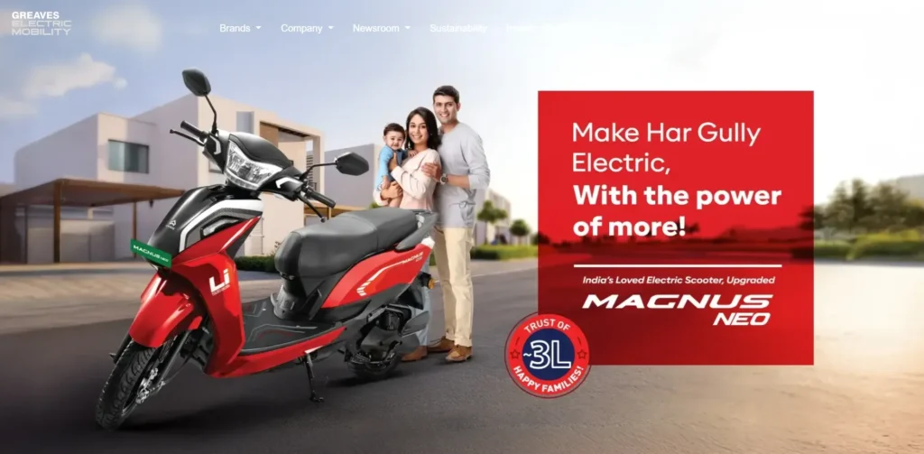 Electric Vehicle Company in India - Greaves Electric Mobility