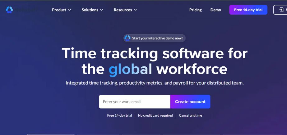 Remote Employee Monitoring Software - Hubstaff