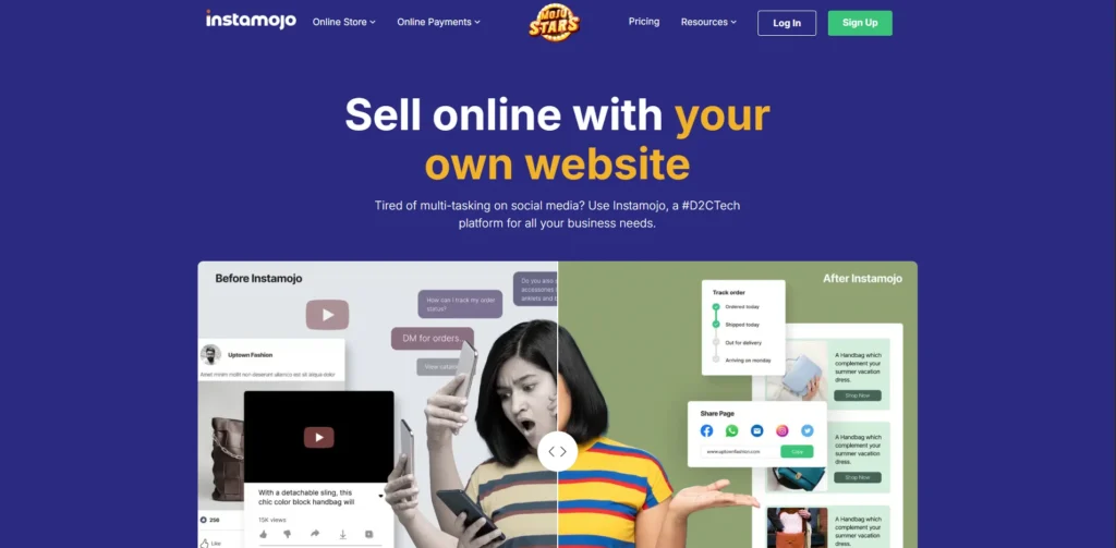 Fintech Company in India - Instamojo