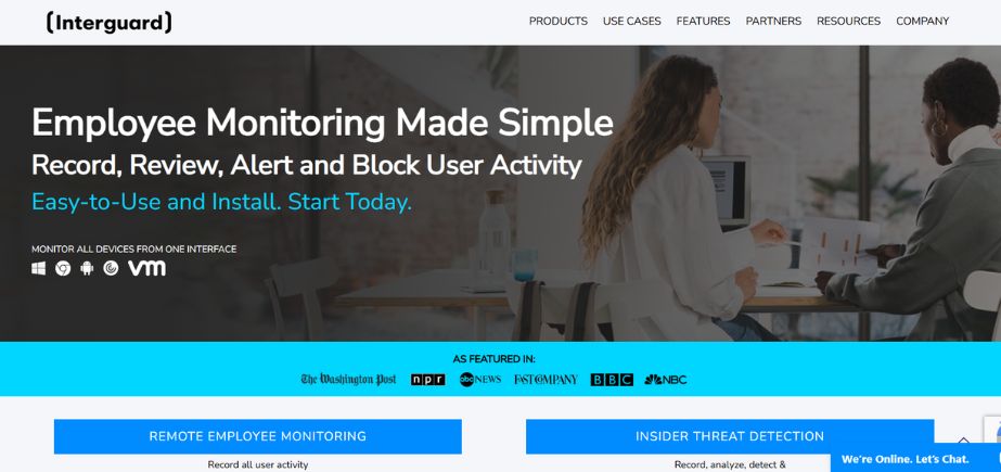 Remote Employee Monitoring Software - InterGuard