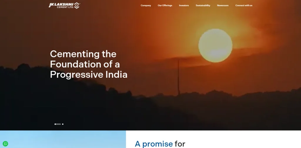 Cement Company in India - JK Lakshmi Cement
