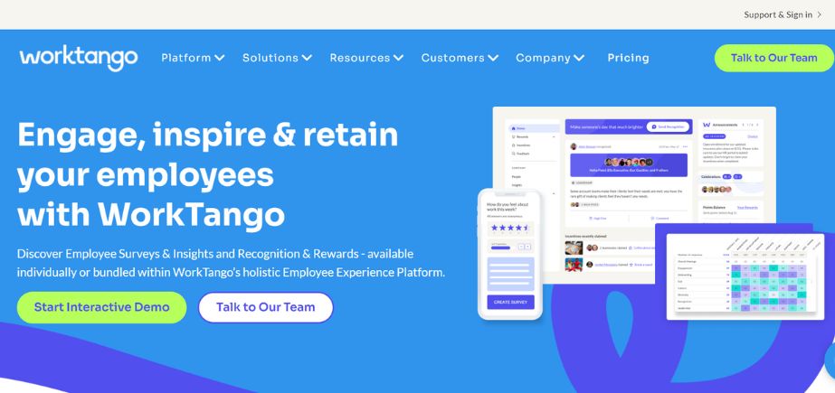 Employee Engagement Survey Software - Kazoo