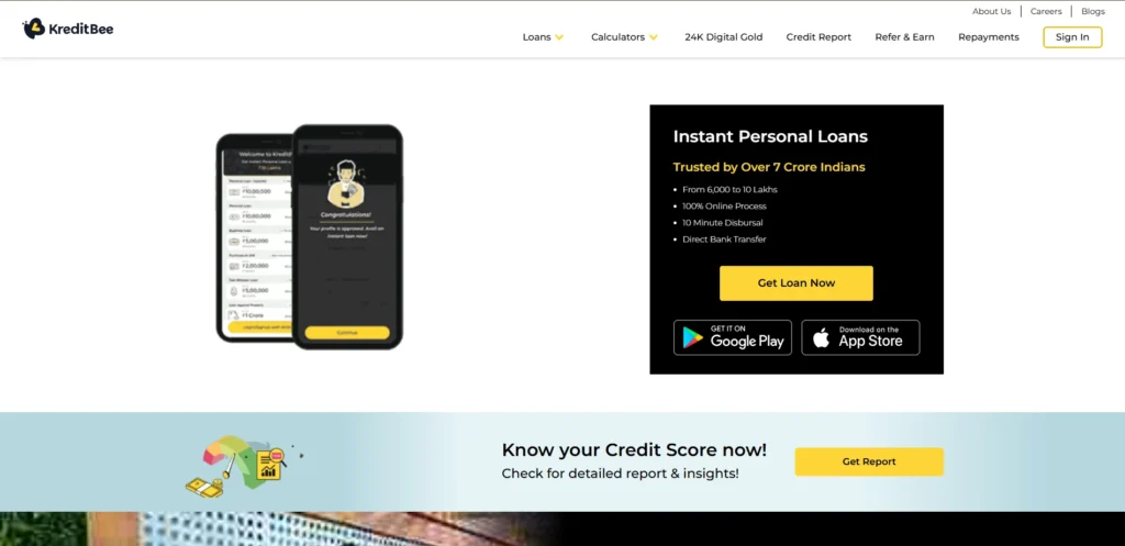 Fintech Company in India - KreditBee
