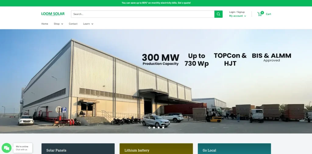 Solar Company in India - Loom Solar