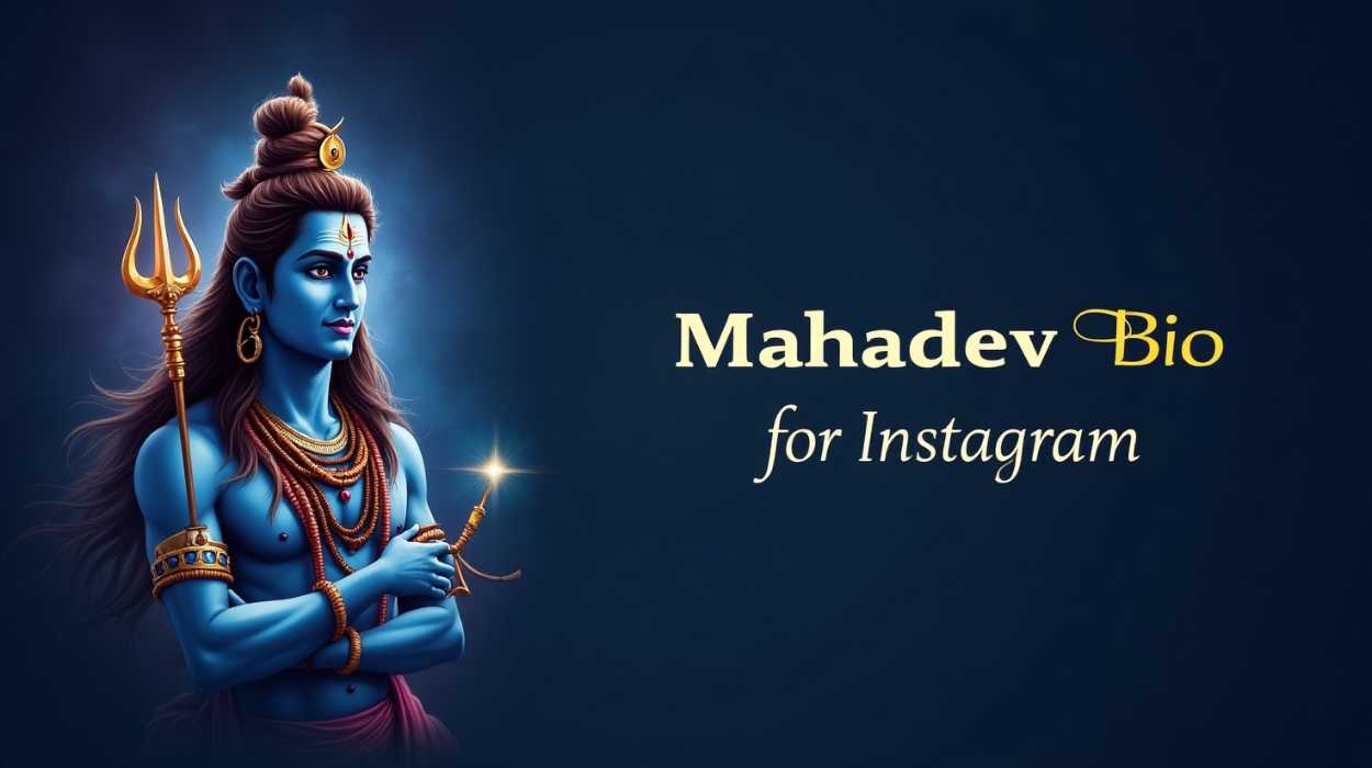 Mahadev Bio for Instagram