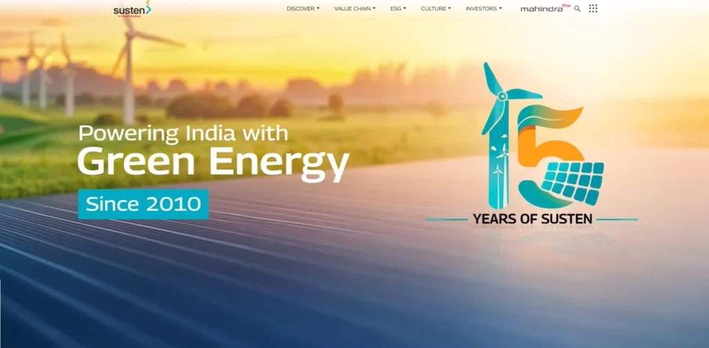 Solar Company in India - Mahindra Susten