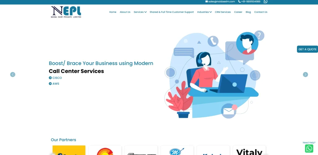 BPO Company in Noida - Noida Exim Pvt. Ltd.