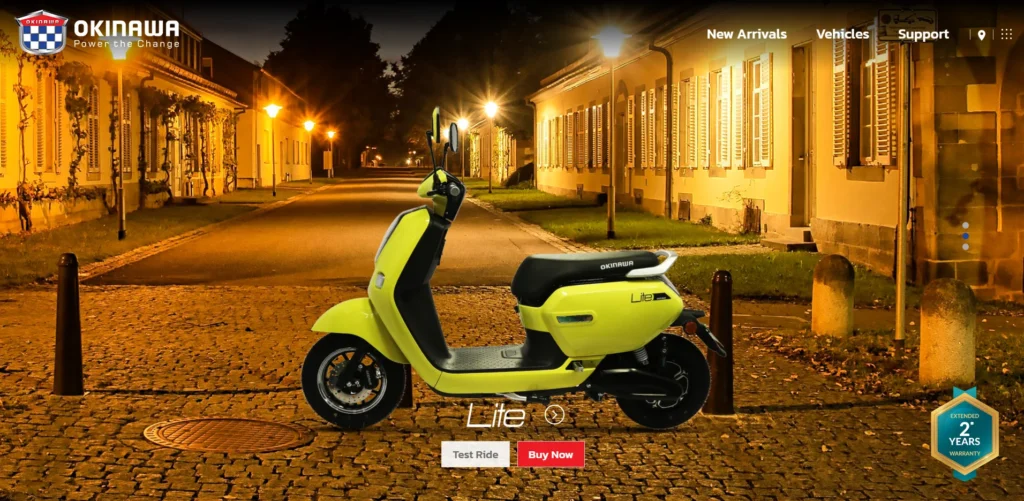 Electric Vehicle Company in India - Okinawa Autotech