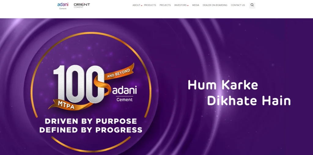Cement Company in India - Orient Cement Ltd
