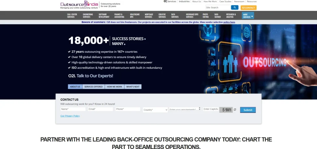 BPO Company in Bangalore - Outsource2India