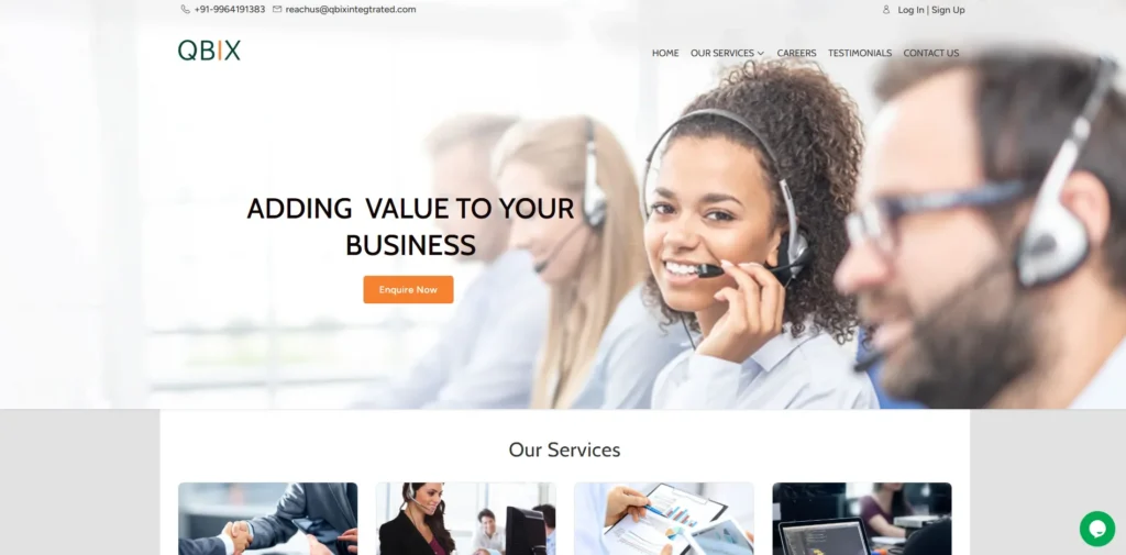 BPO Company in Bangalore - Qbix BPO & Call Centre