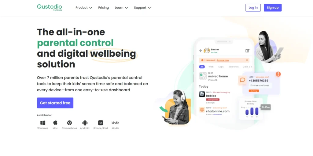 Parental Control Software - Qustodio