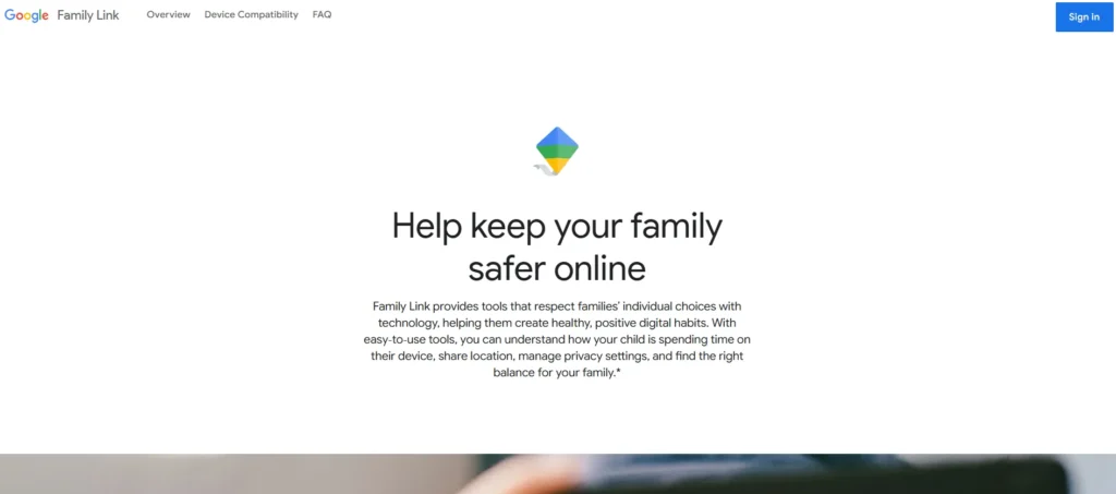 Parental Control Software - Google Family Link