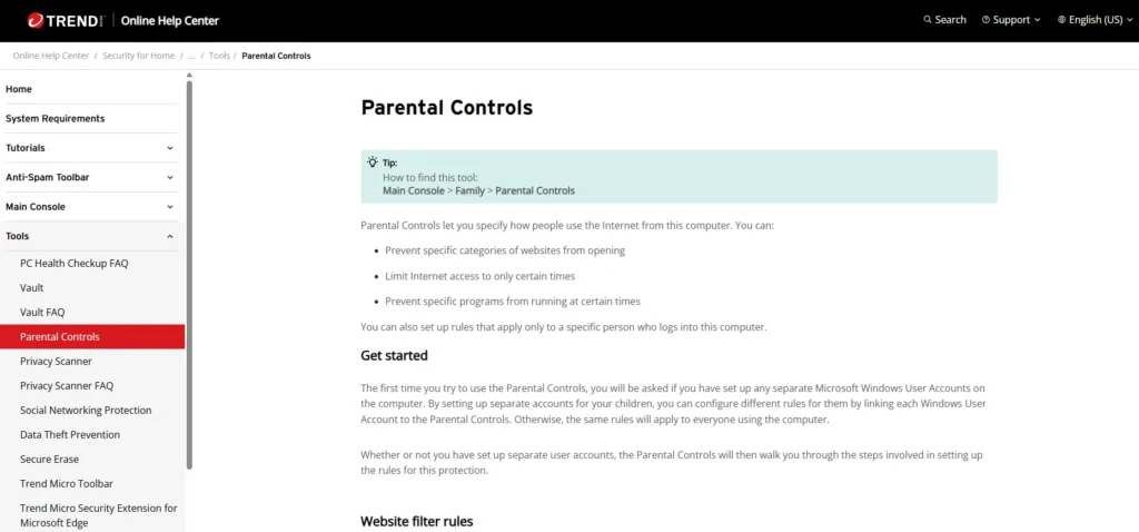Parental Control Software - Trend Micro For Home