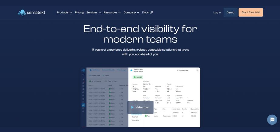 Synthetic Monitoring Tool - Sematext