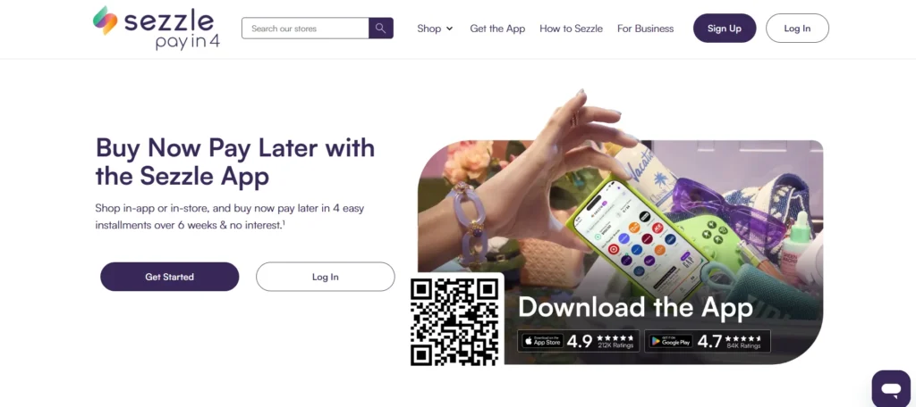 Afterpay Alternative - Sezzle