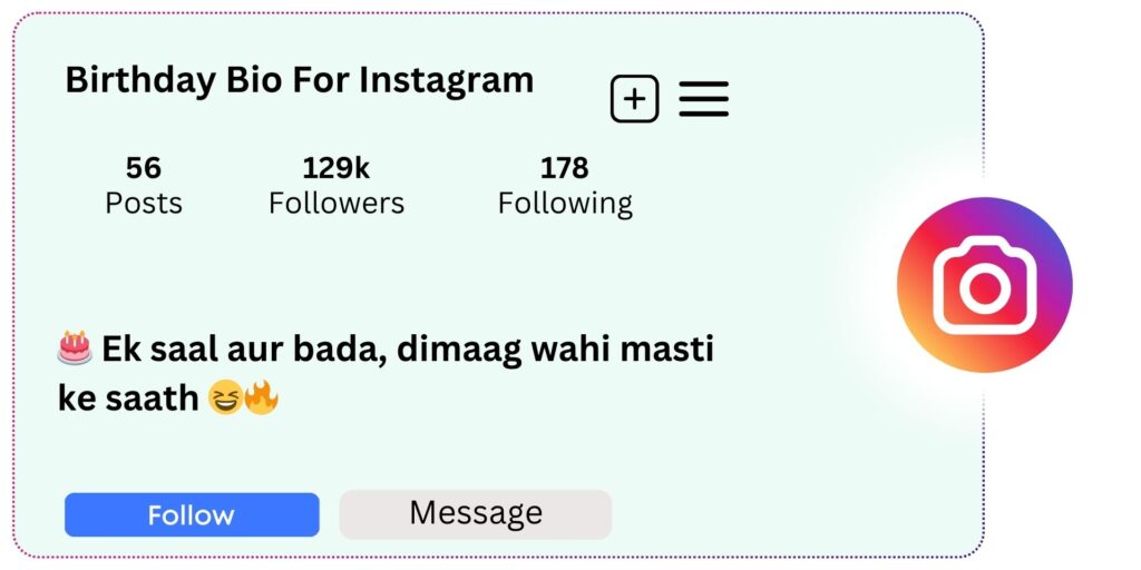 Birthday Bio For Instagram