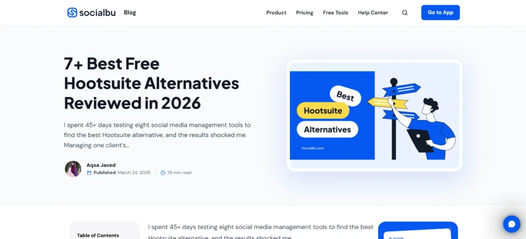 hootsuite alternative - SocialBu