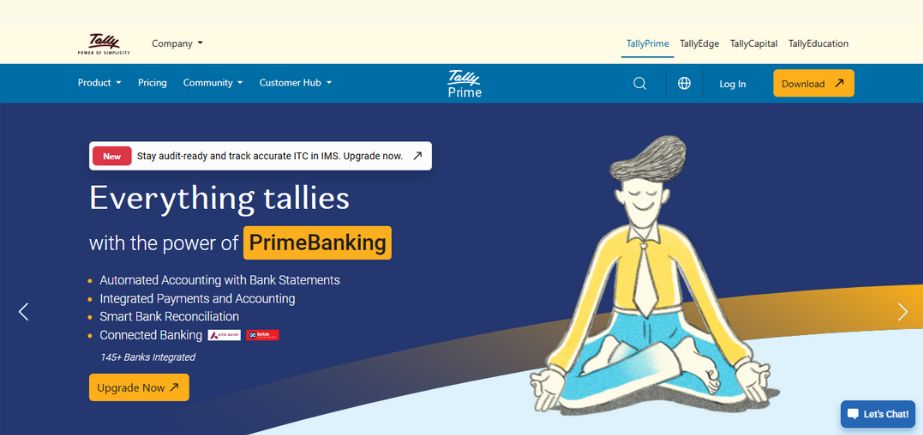 Corporate Accounting Software - TallyPrime
