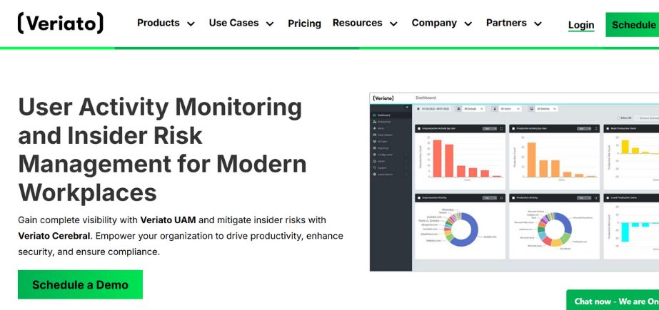 Remote Employee Monitoring Software - Veriato