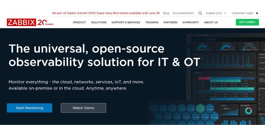 Synthetic Monitoring Tool - Zabbix