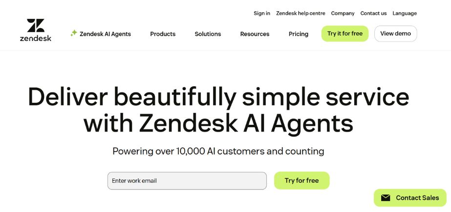 Cherwell Alternative - Zendesk for Service