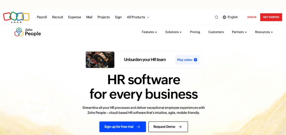 Payroll Software in the Philippines - Zoho People