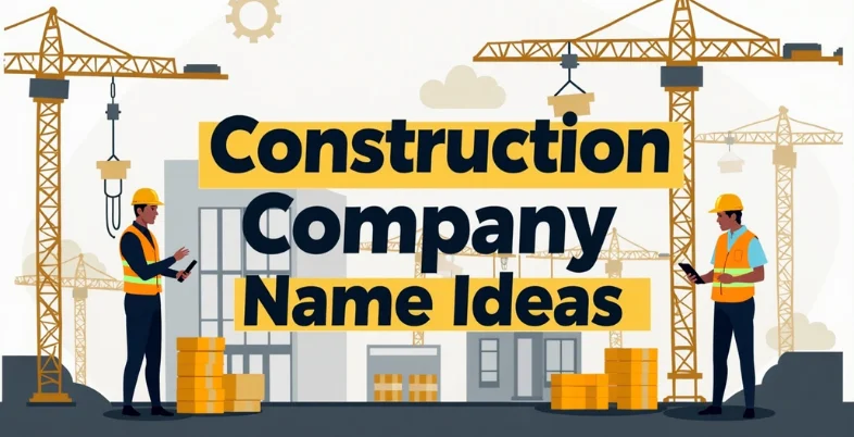 350+ Construction Company Name Ideas