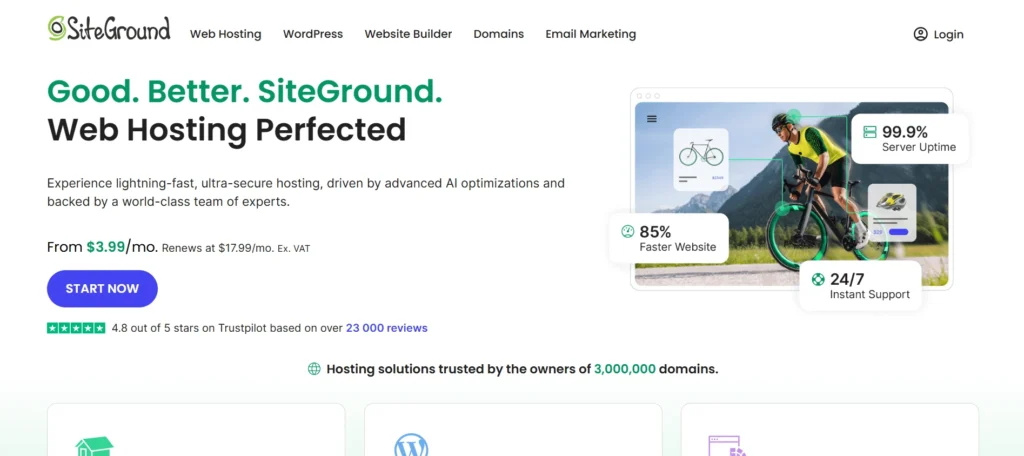 Drupal Hosting Provider - SiteGround