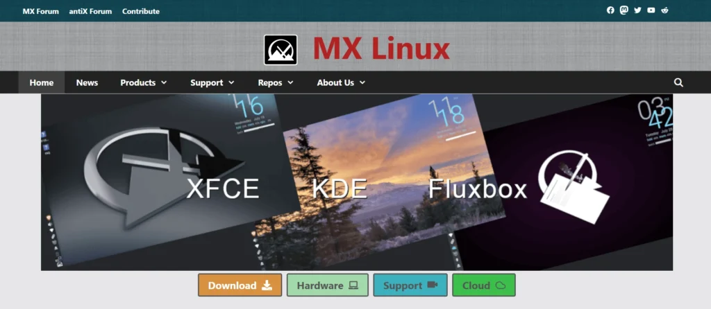 OS - MX Linux 23

