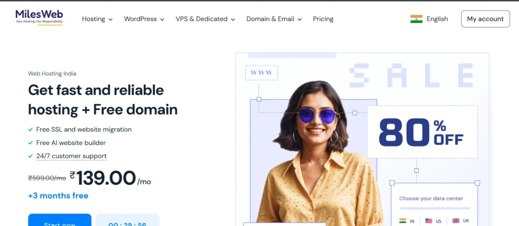 Reseller Hosting Provider - MilesWeb