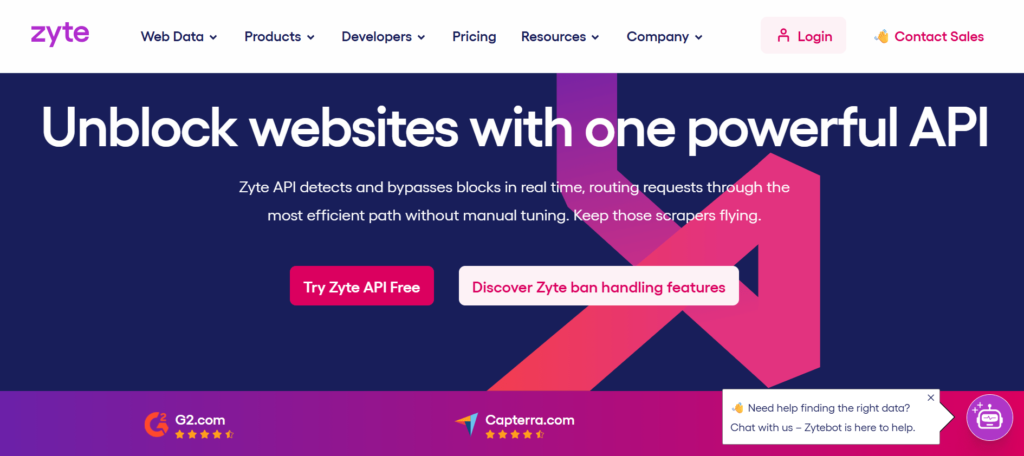 Residential Proxy Provider – Zyte