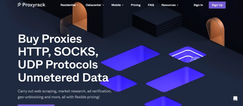 Residential Proxy Provider – Proxyrack
