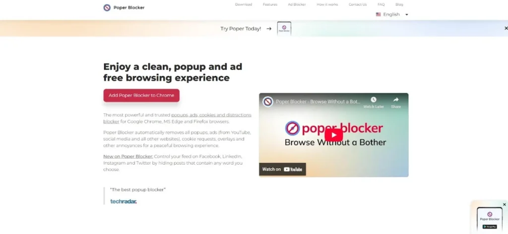 Poper Blocker - Ad Blocker for Chrome

