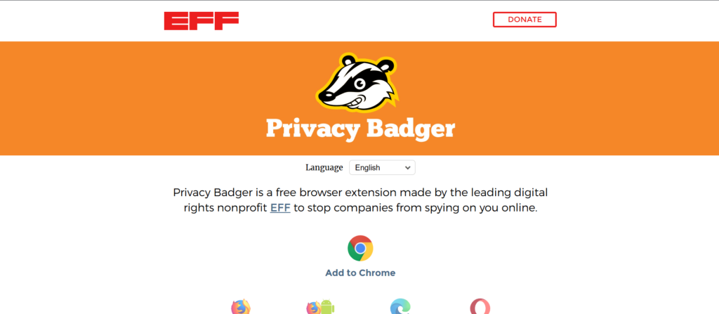 Privacy Badger - Ad Blocker for Chrome

