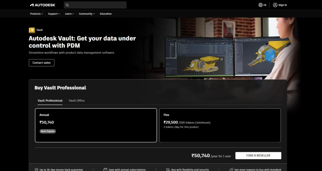 Autodesk Vault - Product Lifecycle Management Software