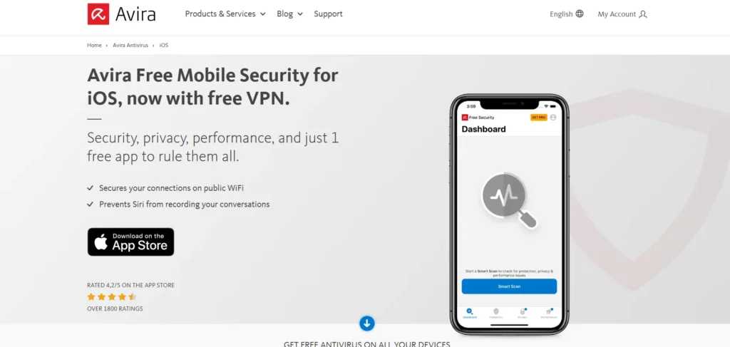 Antivirus For iPhone - Avira