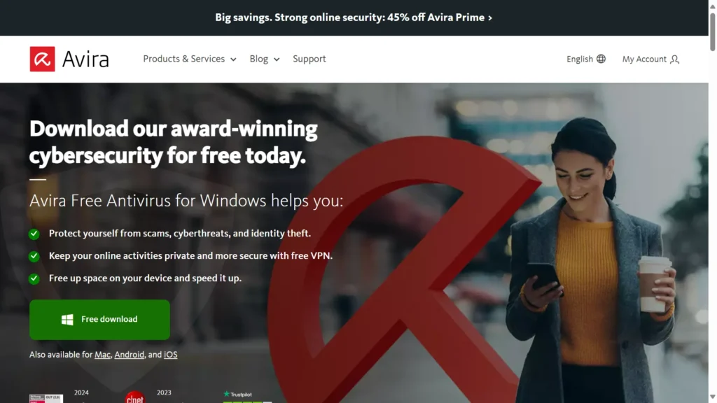 Antivirus Software for Windows 11 - Avira