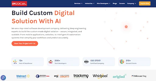Bigscal Technologies – Custom Software Development and IT Outsourcing