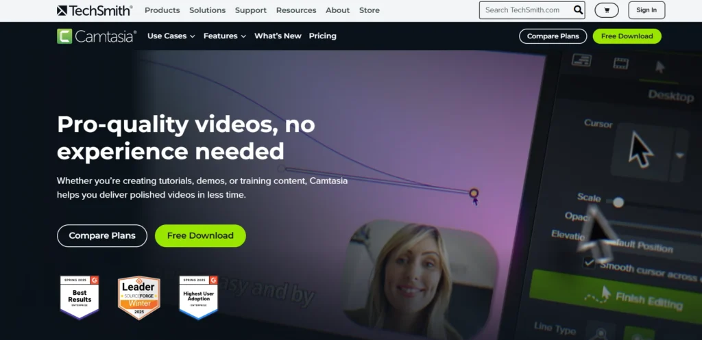Screen Recording Software for Mac - Camtasia