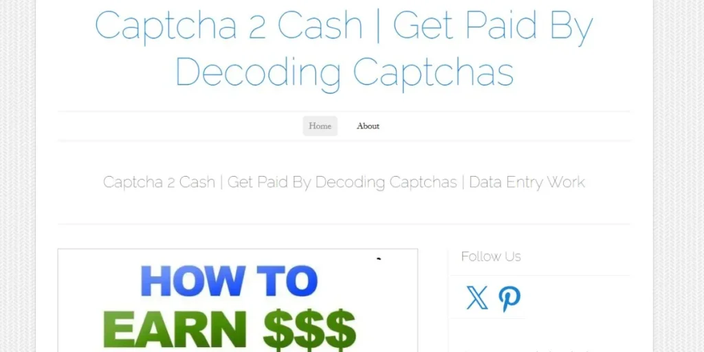 Captcha Typing Jobs