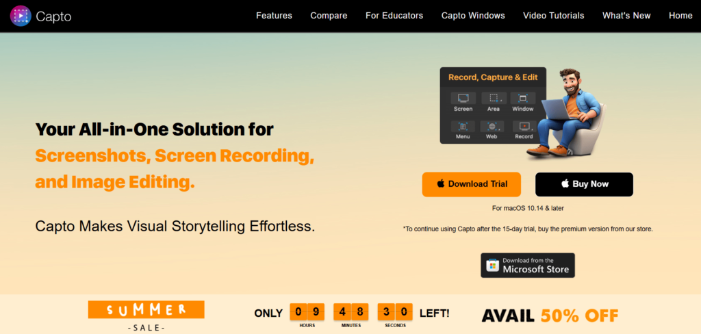 Screen Recording Software for Mac - Capto