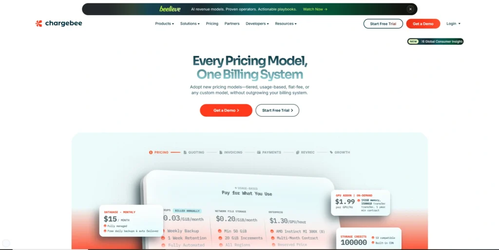 Software Companie in India-Chargebee