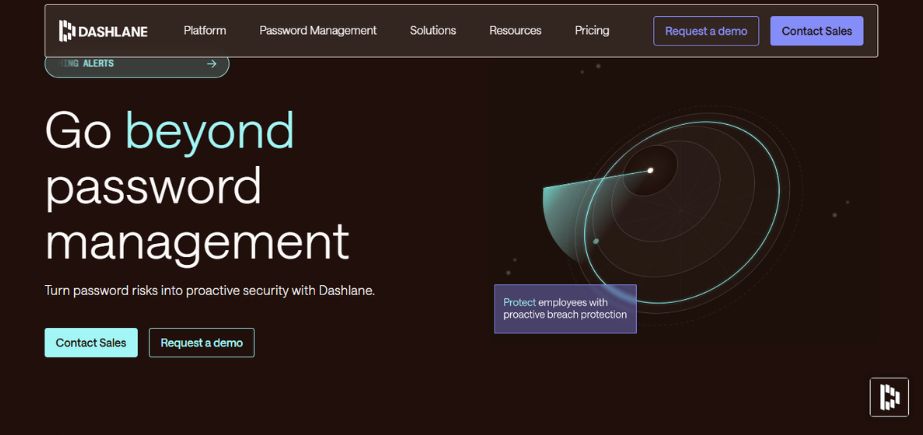 Password management tools - dashlane