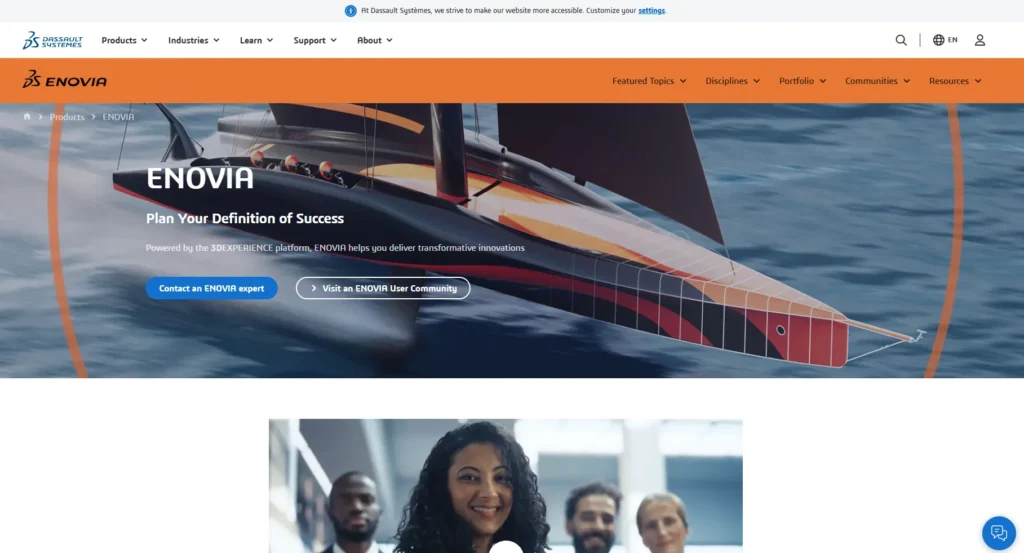 Dassault Systèmes ENOVIA-Product Lifecycle Management Software